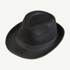 Fedora Gangsterhatt Svart