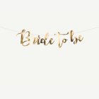 Bride To Be Girlang Guld