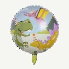 Rund Dino Party Folieballong