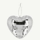 Hjärta Discokula Silver