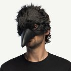 Kråka Halvmask Svart