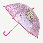 Barbie® Leopard Paraply Ljusrosa