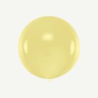 Stor Rund Ballong Gul