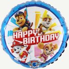 Paw Patrol® Happy Birthday Folieballong