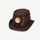 Steampunk Cylinderhatt Brons