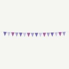Posh Purple Vimpelgirlang