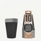 Original Cup Pappersmuggar Glitter Svart