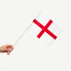 England Flagga På Pinne