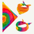Tie Dye Hippie Bomullsbandana