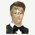 Metall Fantommask Guld