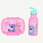 Lilo & Stitch® Matlåda & Vattenflaska Set Ljusrosa