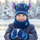 Lilo & Stitch® Mössa, Buff & Vantar Blå