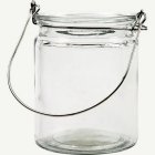 Cylinder Glaslyktor Metallupphängning