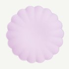 Pastell Plasttallrikar Lila