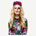 Day of the Dead Hårband Rosor