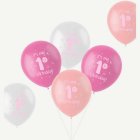 Ballonger It's my 1st Birthday Rosa