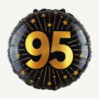 95 År Golden Celebrations Folieballong