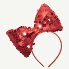 Rosett Diadem Röd