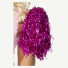 Pom-Pom Metallisk Rosa
