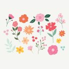 Falska Blomster Tatueringar