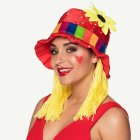 Clownhatt Med Hår