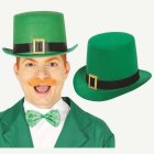 St. Patrick’s Day Hög Hatt Grön