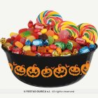 Halloween-godisskål med pumpor