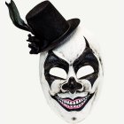 Killer Clown Mask Med Hög Hatt