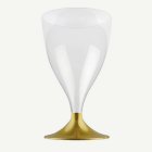 Återanvändbara Champagneglas Guld