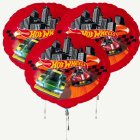 Hot Wheels® Rund Folieballong Röd