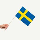 Sverige Flagga På Pinne