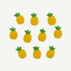 Självhäftande Ananas Dekorationer