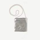 Paljettväska Silver