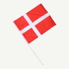 Deluxe Dansk Flagga På Pinne