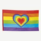 Pride Hjärta Flagga