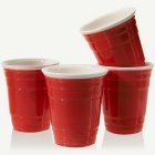 Red Cup Porslin Shotglas