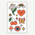 Retro Falska Tatueringar