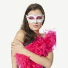 Elegant Ögonmask Vit/Rosa