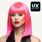 Neon Dance Peruk Rosa