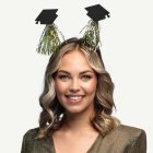 Examen Hårband Svart/Guld