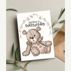Barnedåb Inbjudningskort Ljusrosa