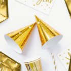 Stjärna Partyhattar Guld