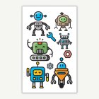 Robot Falska Tatueringar