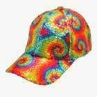 Tie-Dye Paljettkeps Regnbåge