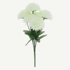 Konstgjord Dahlia Blombukett Vit
