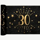 30 År Bordslöpare Guld/Svart