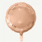 Rund Folieballong Roséguld