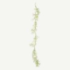 Konstgjord Blomgirlang Vit/Grön