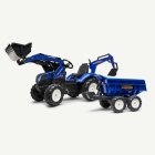 New Holland® Grävskopa Med Släp Blå