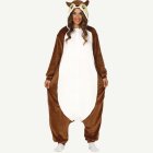 Ekorre Onesie Maskeraddräkt